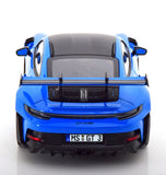 1:18 Porsche 911 (992) GT3 RS Coupe 2022 -- Blue w/Blue Wheels -- Norev