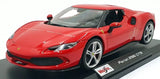 1:18 Ferrari 296 GTB -- Red -- Maisto