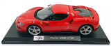 1:18 Ferrari 296 GTB -- Red -- Maisto