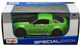 1:24 2014 Ford Mustang Street Racer -- Green -- Maisto