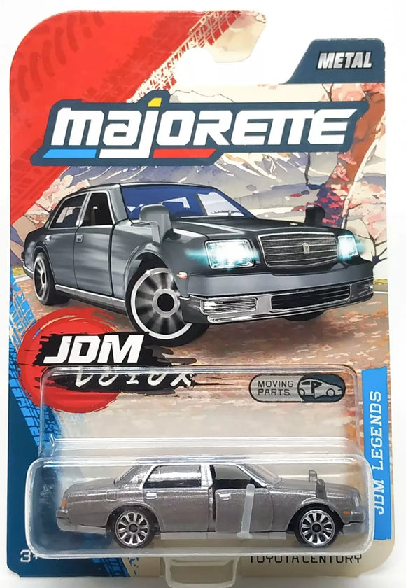 1:64 Toyota Century -- Metallic Grey -- Majorette: JDM Legends
