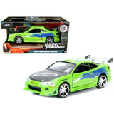 1:32 Brian's Mitsubishi Eclipse -- Green -- Fast & Furious JADA