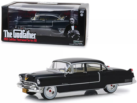 1:43 1955 Cadillac Fleetwood - Black -- The Godfather -- Greenlight