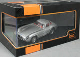 1:43 Mercedes-Benz 300SLR Coupe "Uhlenhaut" (W196S) 1955 -- Silver -- IXO Models