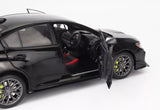 1:18 Subaru Impreza STi (S207) Custom Version 2018 -- Black -- Sunstar