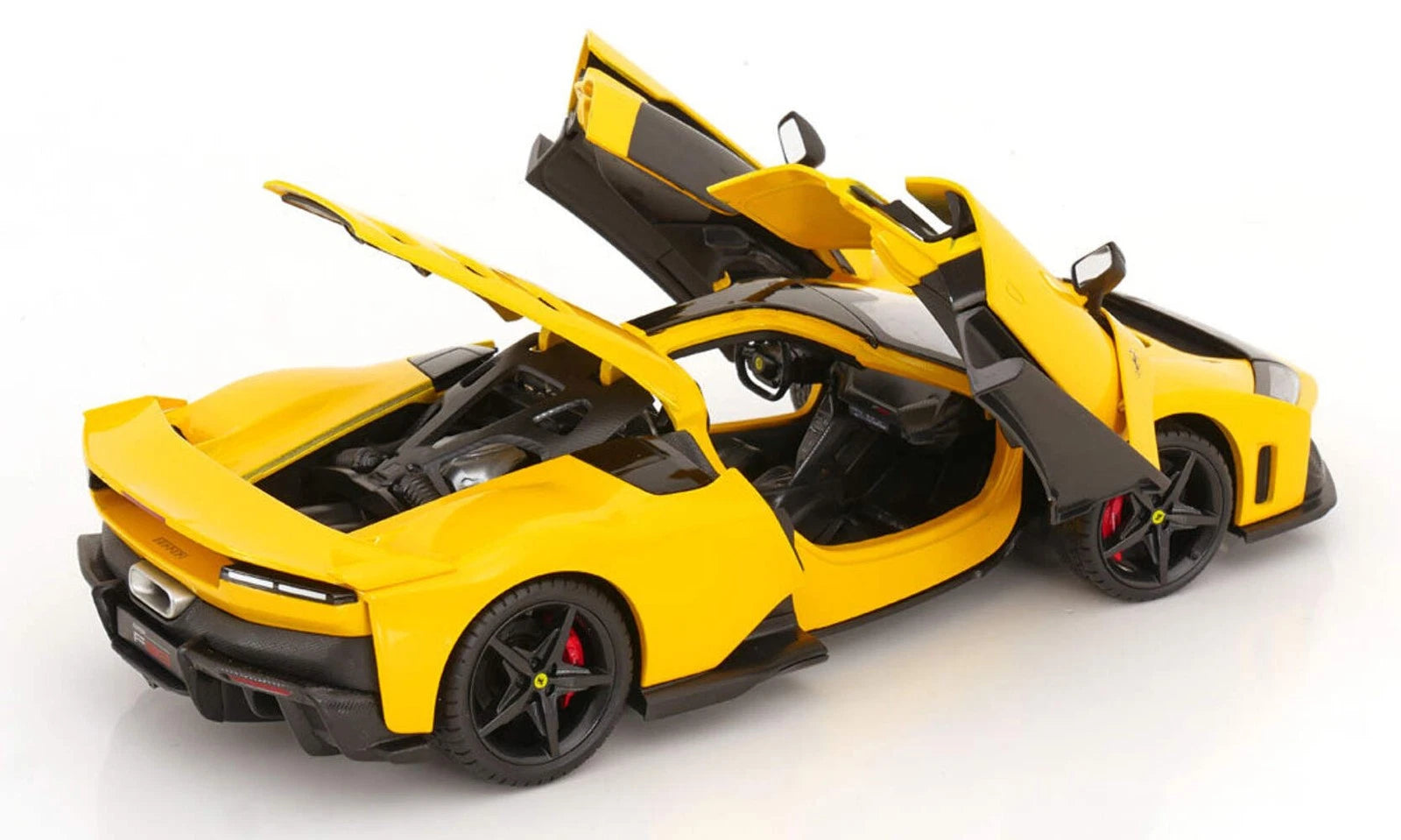 1:18 Ferrari F80 2024 -- Yellow/Black -- Bburago 16022Y