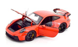 1:18 Porsche 911 (992) GT3 Coupe 2021 -- Orange -- NOREV