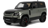 1:18 2021 Land Rover Defender P 400 Z-Dynamic HSE -- Pangea Green -- GT Spirit