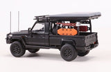 1:64 Toyota Land Cruiser LC79 Single Cab -- Black -- Autobots Models