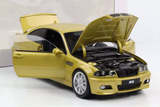 1:18 BMW E46 M3 2000 -- Yellow Metallic -- Norev