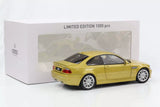 1:18 BMW E46 M3 2000 -- Yellow Metallic -- Norev