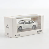 1:43 1986 BMW E30 M3 -- White -- Norev