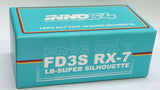 1:64 Mazda RX7 (FD3S) LB-Super Silhouette -- #15 Teal Blue Beijing -- INNO64