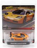 1:43 McLaren F1 GTR 1995 -- Orange -- Hot Wheels HMD41-HWT15