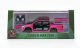 1:64 Isuzu D-Max Low Rider -- Pink/Black -- BM Creations Expo