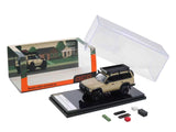 1:64 Toyota Land Cruiser 80 Series w/ Roof Rack -- Beige -- GCD