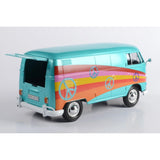 1:24 Volkswagen Type 2 (T1) Delivery Van --  "Peace" Turquoise -- MotorMax