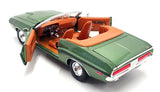 1:18 1970 Dodge Challenger R/T Convertible -- Green Metallic -- Greenlight