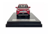 1:64 Toyota Rav 4 Hybrid -- Metallic Red -- LCD Models