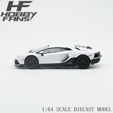 1:64 Lamborghini Aventador LP780-4 -- Ultimate White -- Hobby Fans