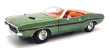 1:18 1970 Dodge Challenger R/T Convertible -- Green Metallic -- Greenlight