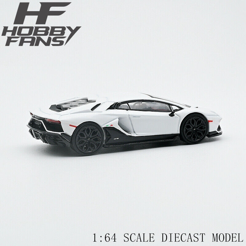 Hobby Fans 1/64 アヴェンタドール LP780-4 ウルティメ 1:64 Lamborghini Aventador LP780-4 -- Ultimate White -- Hobby Fans