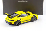 1:18 Porsche 911 (992) GT3 RS Coupe 2022 -- Yellow -- NOREV (Dealer Edition)