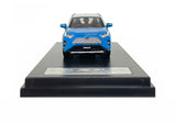 1:64 Toyota Rav 4 Hybrid -- Blue/Grey -- LCD Models