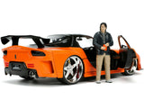 1:24 Han's Mazda RX7 w/Figurine -- Fast & Furious JADA