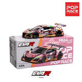 1:64 Honda NSX GT3 -- Pink/Yellow EVA RT Production Model-08 -- Pop Race