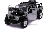 1:24 Jeep Gladiator 2020 Pickup Truck -- Silver -- Fast & Furious JADA
