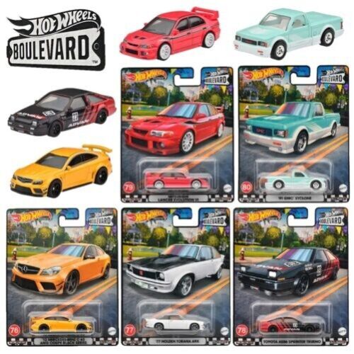 Hot Wheels Premium Boulevard Set | Iconic Cars