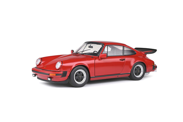 1:18 1984 Porsche 911 Carrera 3.2 Coupe -- Red -- Solido