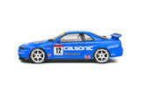 1:18 Nissan Skyline R34 GTR -- Calsonic Tribute Livery -- Solido
