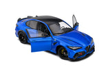 1:18 Alfa Romeo Giulia GTA 2022 -- Anodized Blue -- Solido