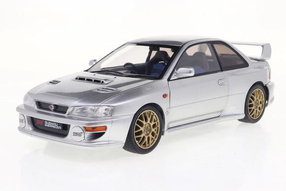 1:18 Subaru Impreza 22B 1998 -- Silver -- Solido