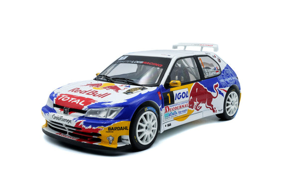 1:18 2017 Sebastian Loeb - Rally Du Var -- #1 Peugeot 306 Maxi -- Solido