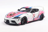 1:18 Toyota GR Supra (A90) 2024 -- ITASHA White/Pink -- Solido