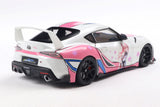 1:18 Toyota GR Supra (A90) 2024 -- ITASHA White/Pink -- Solido