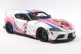 1:18 Toyota GR Supra (A90) 2024 -- ITASHA White/Pink -- Solido