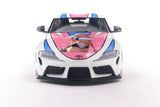 1:18 Toyota GR Supra (A90) 2024 -- ITASHA White/Pink -- Solido