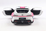 1:18 Toyota GR Supra (A90) 2024 -- ITASHA White/Pink -- Solido