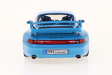 1:18 Porsche 911 (993) Carrera RS Clubsport 1997 -- Riviera Blue -- Solido