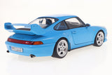 1:18 Porsche 911 (993) Carrera RS Clubsport 1997 -- Riviera Blue -- Solido