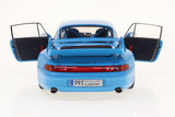 1:18 Porsche 911 (993) Carrera RS Clubsport 1997 -- Riviera Blue -- Solido