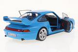1:18 Porsche 911 (993) Carrera RS Clubsport 1997 -- Riviera Blue -- Solido