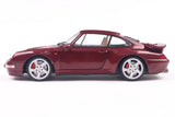 1:18 Porsche 911 (993) Turbo 1997 -- Arena Red (Maroon) -- Solido