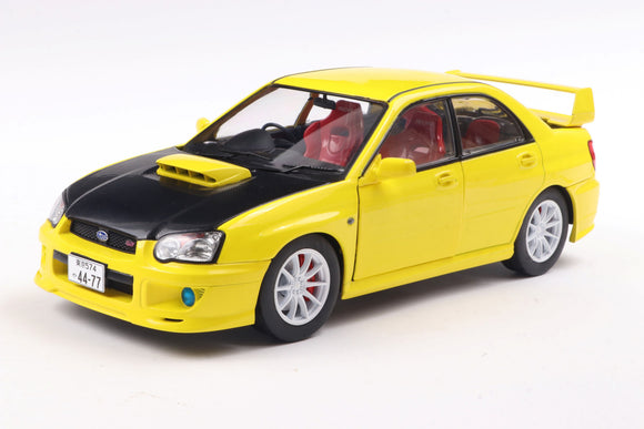 1:18 Subaru Impreza WRX STI 2003 -- Streetfighter Yellow -- Solido