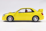 1:18 Subaru Impreza WRX STI 2003 -- Streetfighter Yellow -- Solido