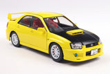 1:18 Subaru Impreza WRX STI 2003 -- Streetfighter Yellow -- Solido